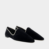 Venetian Ballerinas - TOTEME - Synthetic - Black
