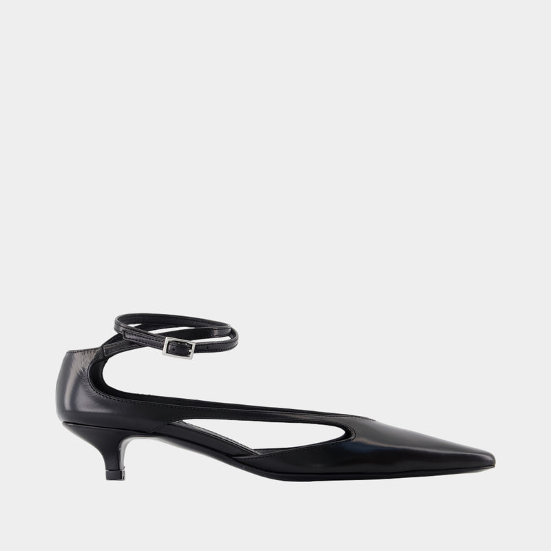 Kitten Pumps - TOTEME - Leather - Black