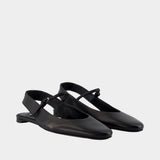Mary Janes - TOTEME - Leather - Black