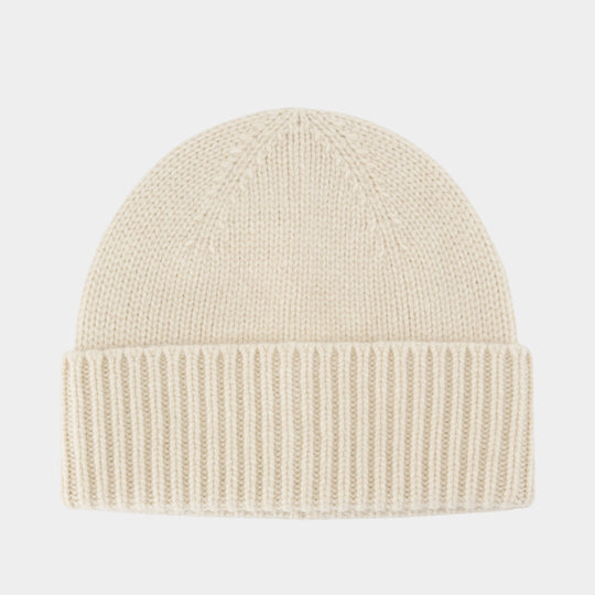 Beanie - TOTEME - Wool - Beige