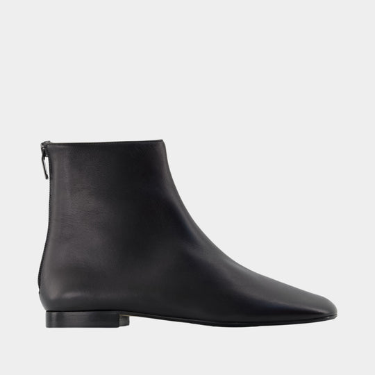 Contour Boots - TOTEME - Leather - Black