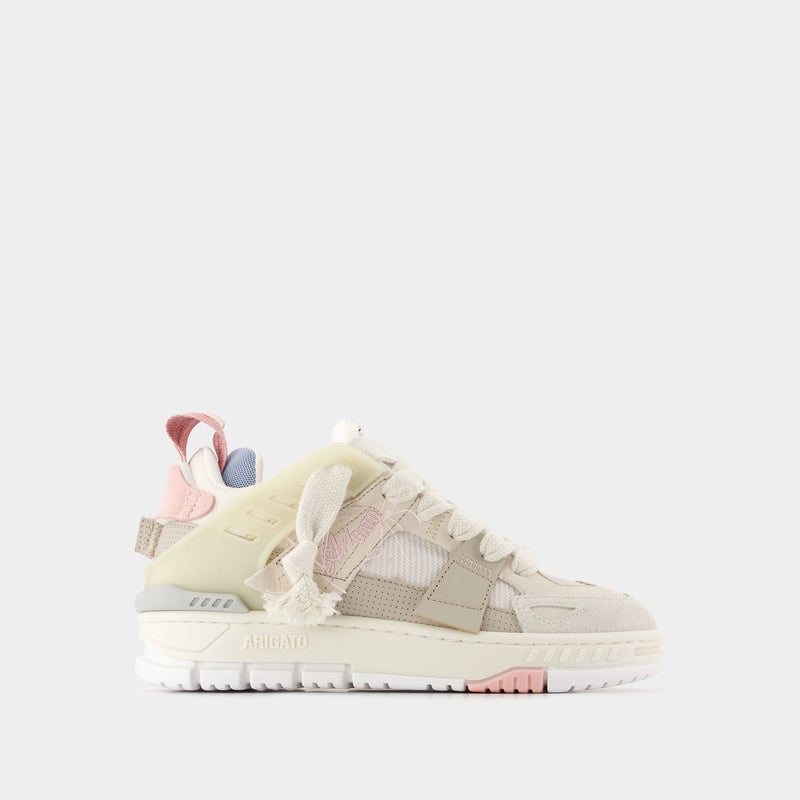 Area Patchwork Sneakers - Axel Arigato - Synthetic - Beige