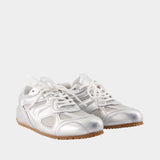 Slow Runner Sneakers - Axel Arigato - Leather - Silver