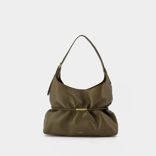 Sphynx Medium Purse - Balmain - Leather - Khaki
