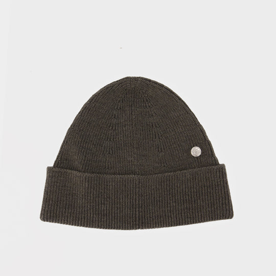 Beanie - Acne Studios - Wool - Khaki
