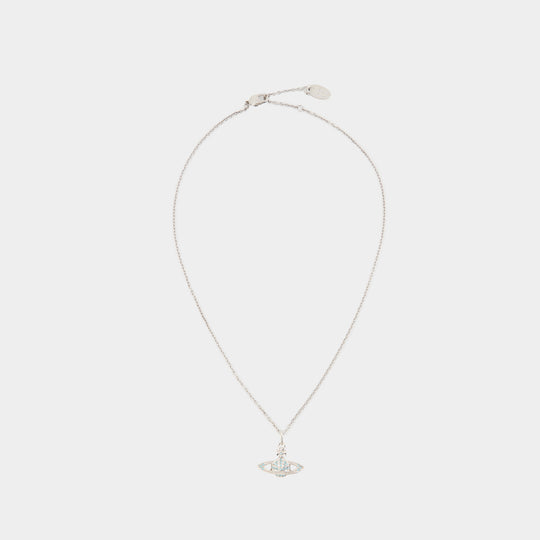 Mini Bas Relief Necklace - Vivienne Westwood - Metal - Silver