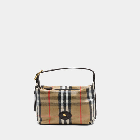 Ll Highlands Mini Duffle Purse - Burberry - Cotton - Multicolor