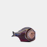 Pesce Clutch - Staud - Synthetic - Purple