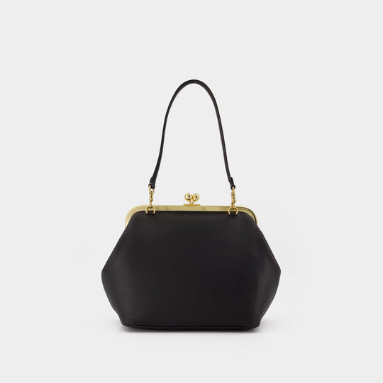 Kisslock Frame 27 Purse - Coach - Leather - Black