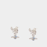 Octavie Earrings - Vivienne Westwood - Metal - Silver