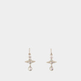 Aleksa Earrings - Vivienne Westwood - Metal - Silver
