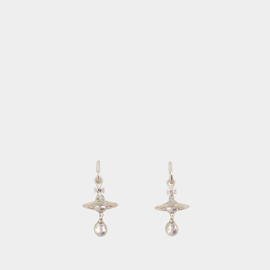 Aleksa Earrings - Vivienne Westwood - Metal - Silver