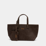 Le Drummer Small Shopper Bag - A.P.C. - Cotton - Brown