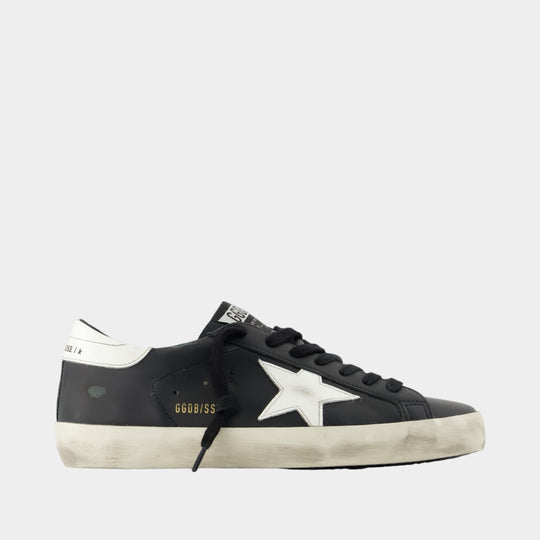 Super Star Sneakers - Golden Goose Deluxe Brand - Leather - Black