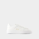 Golden Goose GGDB Pure Star 厚底低帮休闲牛皮质星星小白鞋正品