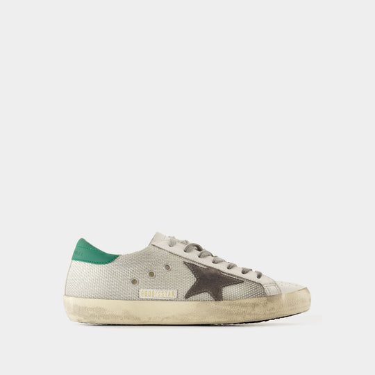 Super Star Sneakers - Golden Goose Deluxe Brand - Leather - Silver