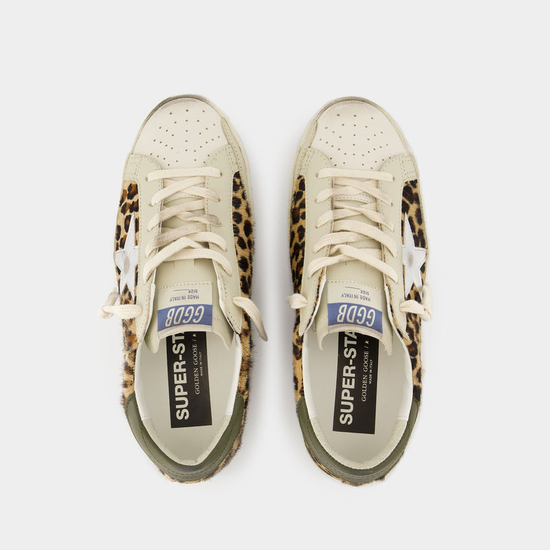 Super Star Sneakers - Golden Goose Deluxe Brand - Leather - Printed