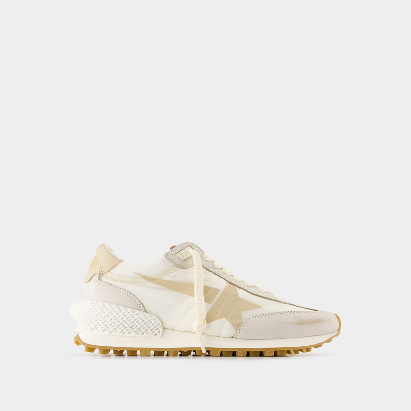 Running Marathon Sneakers - Golden Goose Deluxe Brand - Nylon - Grey