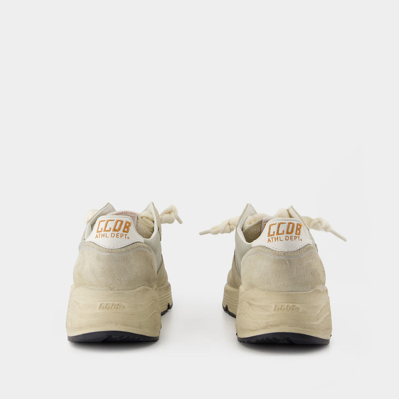 Running Sneakers - Golden Goose Deluxe Brand - Leather - Beige