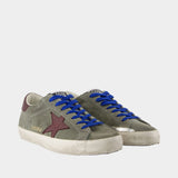 Super Star Sneakers - Golden Goose Deluxe Brand - Leather - Green