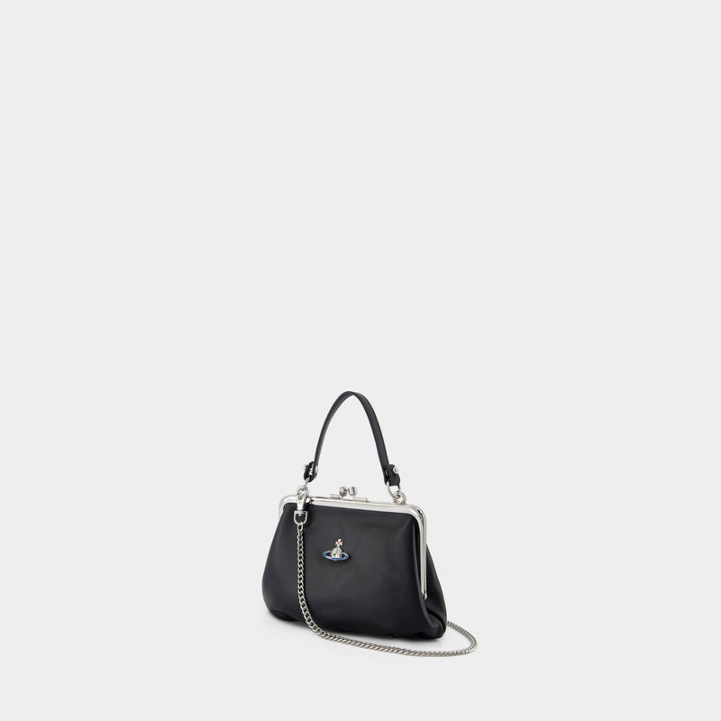 Granny Frame Purse - Vivienne Westwood - Leather - Black