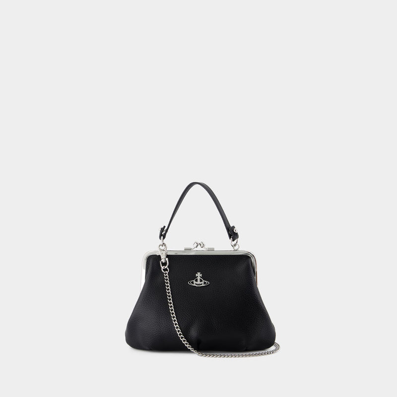 Granny Frame Purse - Vivienne Westwood - Leather - Black