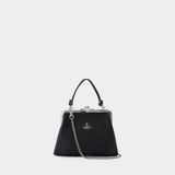 Granny Frame Purse - Vivienne Westwood - Leather - Black