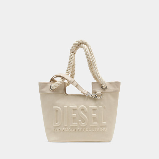 3D Xs Shopper Bag - DIESEL - Cotton - White