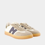 Cool Allacciato H Sneakers - Hogan - Leather - White