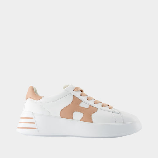 Rebel Sneakers - Hogan - Leather - White