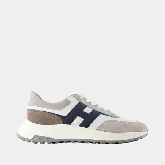 Hyperlight Sneakers - Hogan - Leather - Grey