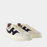 H-Stripes Sneakers - Hogan - Leather - Multicolor