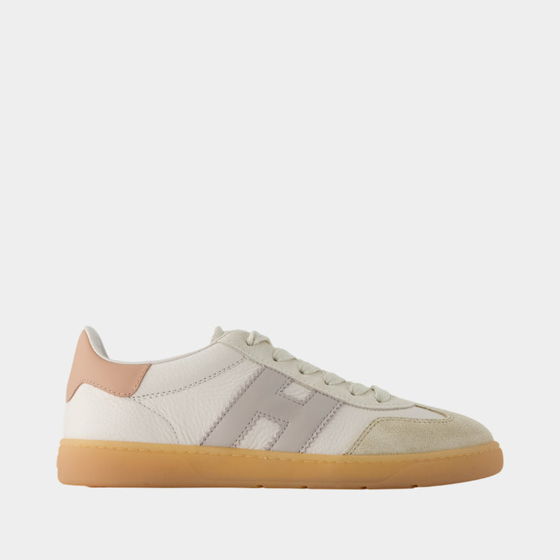 Sneakers Cool - Hogan - Leather - Beige