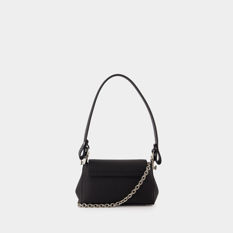 Hazel Small Handbag - Vivienne Westwood - Synthetic - Black