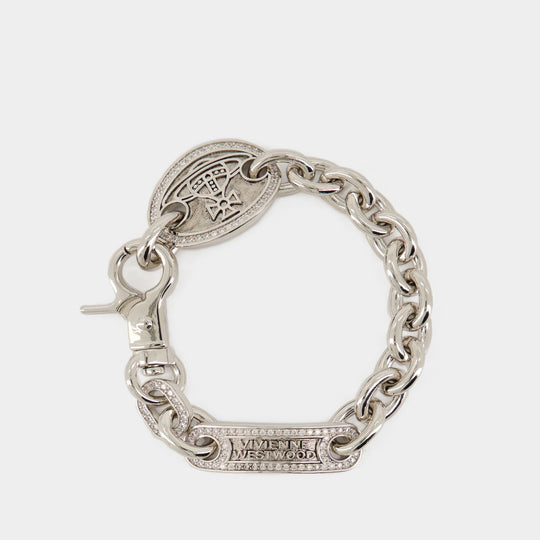Bracelet Man. Orpheus - Vivienne Westwood - Brass - Silvered
