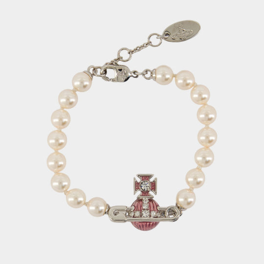 Kitty Pearl Bracelet - Vivienne Westwood - Metal - Silver