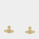 Grace Earrings - Vivienne Westwood - Metal - Gold