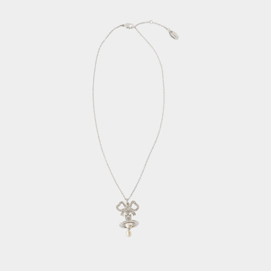 Rigoberta Pearl Necklace - Vivienne Westwood - Metal - Silver