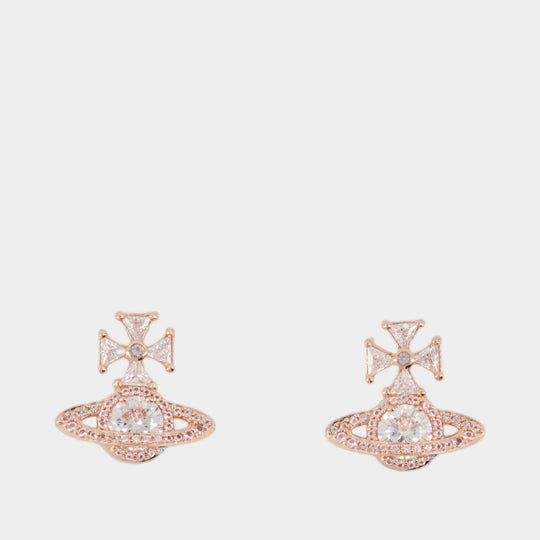 Mila Earrings - Vivienne Westwood - Metal - Pink