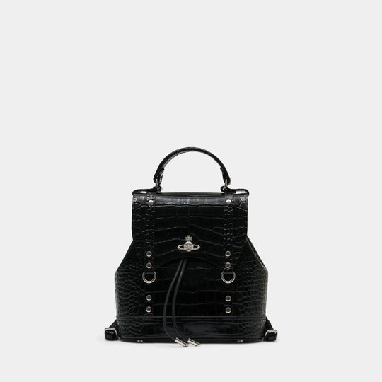 Max Small Backpack - Vivienne Westwood - Leather - Black