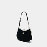 Charm Frame Shoulder Bag - Vivienne Westwood - Leather - Black