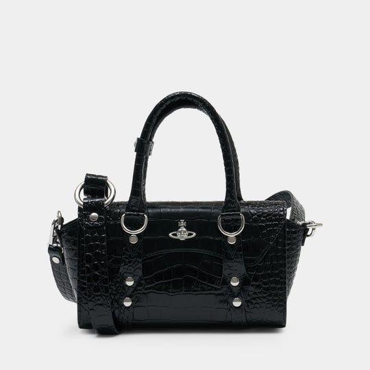 Bettina Mini Crossbody - Vivienne Westwood - Leather - Black