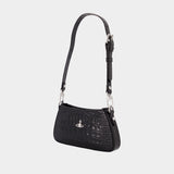 Tasha Shoulder Bag - Vivienne Westwood - Leather - Black