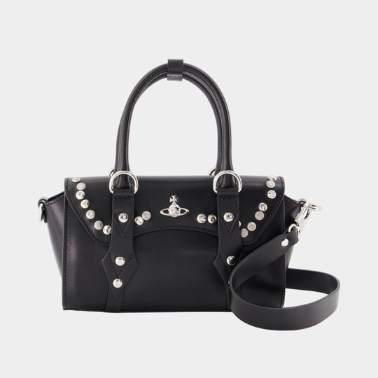 Bettina Mini Crossbody - Vivienne Westwood - Leather - Black