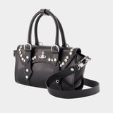 Bettina Mini Crossbody - Vivienne Westwood - Leather - Black