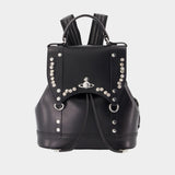 Max Small Backpack - Vivienne Westwood - Leather - Black
