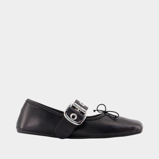 Alice Ballerinas - Vivienne Westwood - Leather - Black