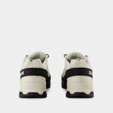 X Alp 黑色/白色合成材质运动鞋
