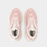 Sneakers - Versace - Leather - Pink