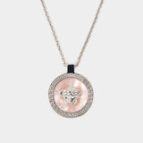 Icon Necklace - Versace - Metal - Pink